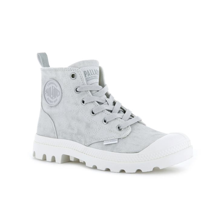 Palladium Pampa Zip Desertwash Laarzen Dames Lichtgrijs | NL 20IQDOP